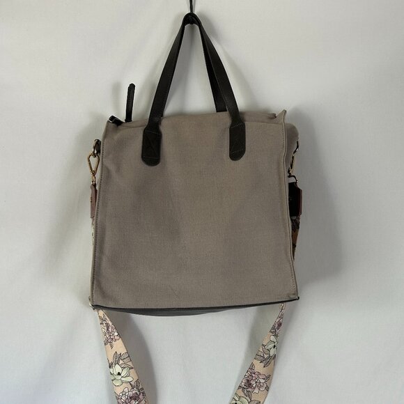 Erin Condren Handbags - Erin Condren Shoulder Crossbody Planner Canvas Bag Floral Strap